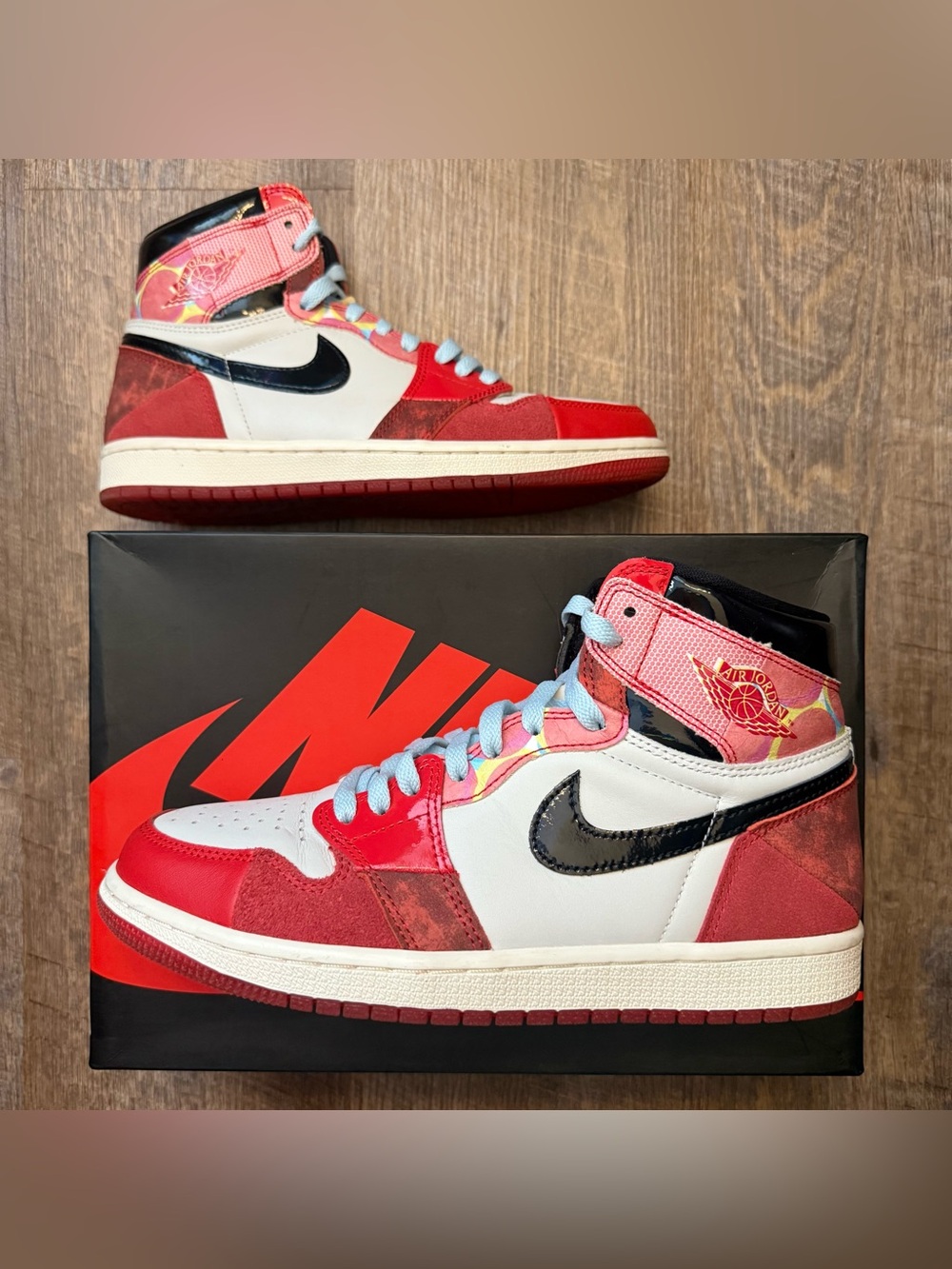 Marvel x Nike Air Jordan 1 Retro High OG SpiderMan Next Chapter